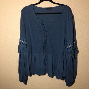 Lucky Brand Blue Top